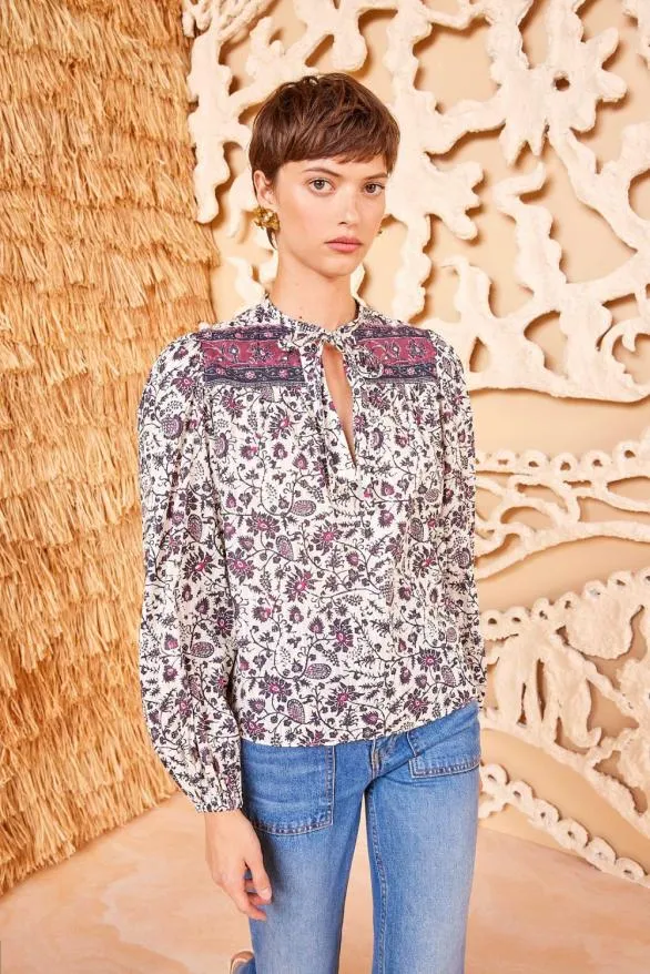Tillie Blouse Cosmos Women Ulla Johnson Tops
