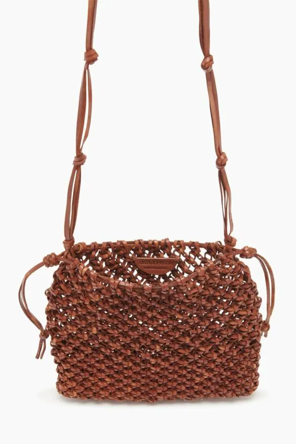 Tulia Knotted Crossbody Pecan Brown Women Ulla Johnson Handbags Tulia Knotted Crossbody Pecan Brown Women Ulla Johnson Handbags