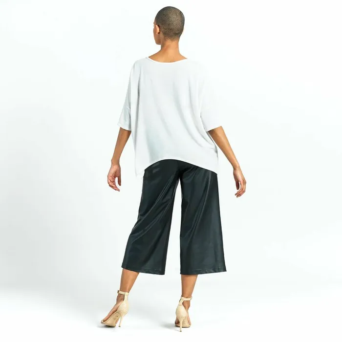Ultra Cozy 8211 Side Tipped Sweater Top 8211 Ivory 8211 Final Sale Women Clara Sunwoo Sweaters