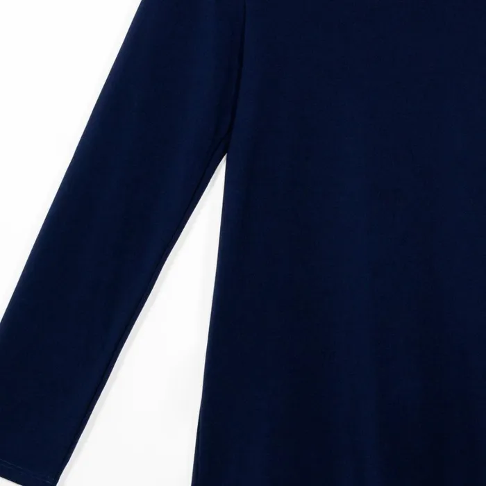 VNeck Side Flow Top 8211 Navy 8211 Final Sale Women Clara Sunwoo Modern Basics