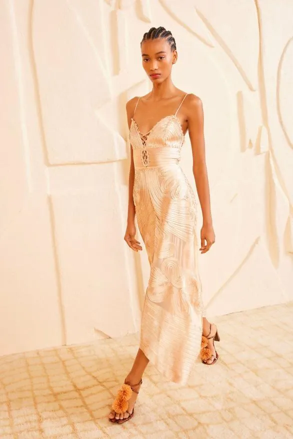 Vesna Dress Peony Women Ulla Johnson Dresses Vesna Dress Peony Women Ulla Johnson Dresses