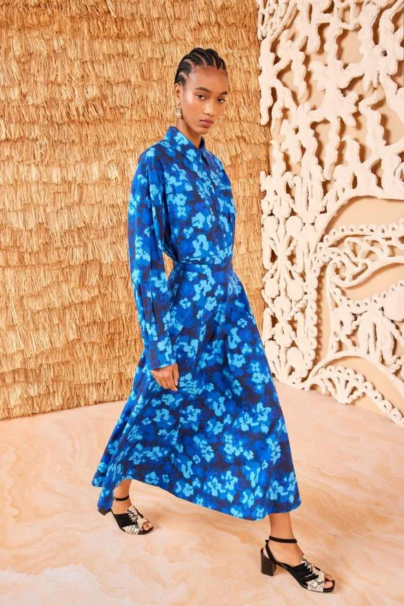 Vianne Skirt Azure Women Ulla Johnson Skirts And Shorts