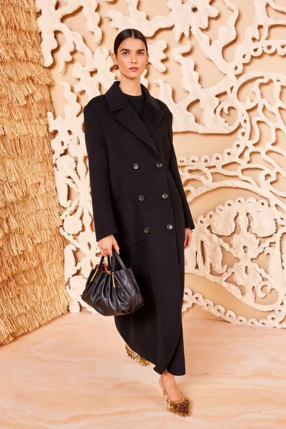 Vivienne Coat Noir Women Ulla Johnson Coats And Jackets