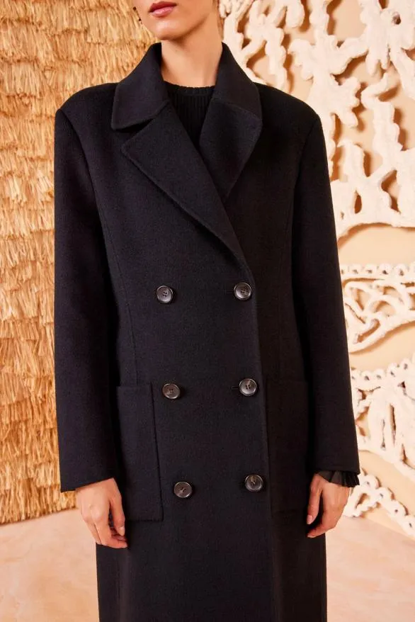Vivienne Coat Noir Women Ulla Johnson Coats And Jackets Vivienne Coat Noir Women Ulla Johnson Coats And Jackets