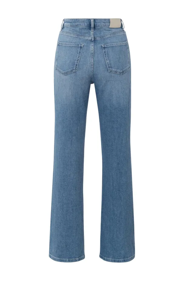 Wideleg Jeans With High Waist L32 Blue Denim Women YAYA Jeans Wideleg Jeans With High Waist L32 Blue Denim Women YAYA Jeans