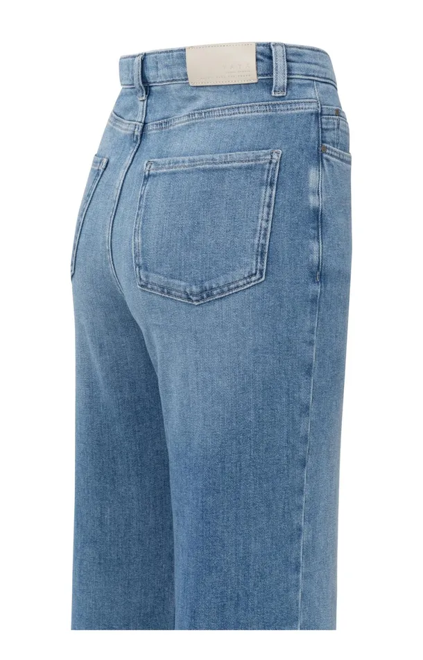 Wideleg Jeans With High Waist L32 Blue Denim Women YAYA Jeans Wideleg Jeans With High Waist L32 Blue Denim Women YAYA Jeans