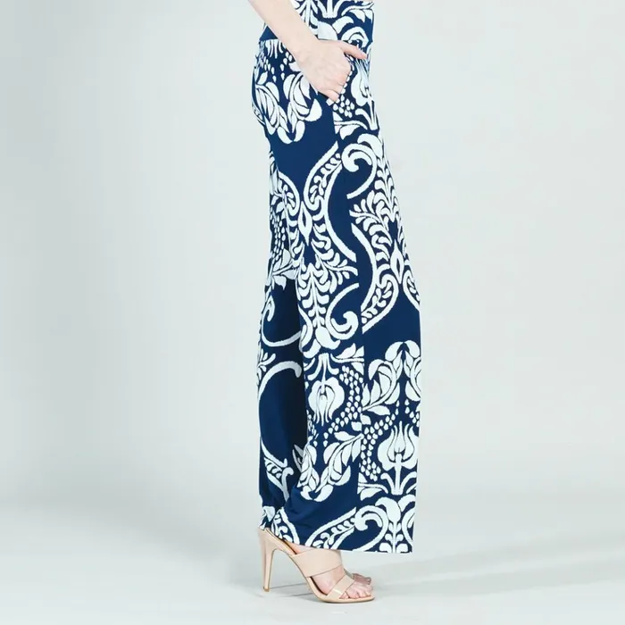 Wide Leg Pocket Pant 8211 Paisley Leaf 8211 Final Sale Women Clara Sunwoo Pants Skirts