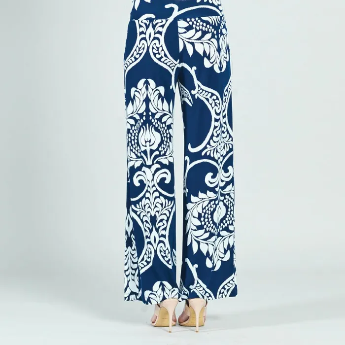 Wide Leg Pocket Pant 8211 Paisley Leaf 8211 Final Sale Women Clara Sunwoo Pants Skirts