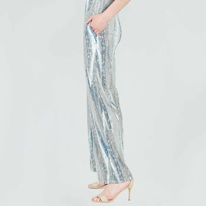 Wide Leg Pocket Pant 8211 Python Taupe 8211 Final Sale Women Clara Sunwoo Pants Skirts