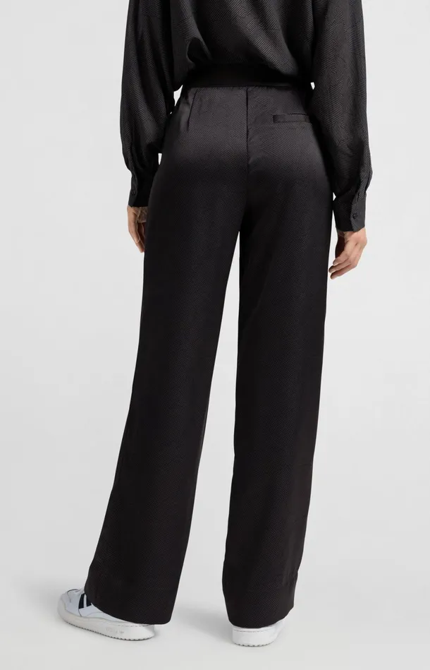 Wide Leg Trousers With Print Phantom Dessin Women YAYA Trousers Wide Leg Trousers With Print Phantom Dessin Women YAYA Trousers