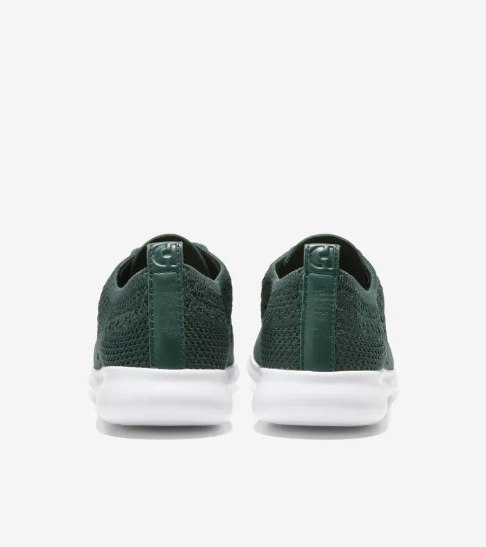 Women 2ZEROslashGRAND Stitchlitetrade Wingtip Oxfords Scarabaventurine Metallic Stitchliteandtrade Cole Haan Oxfords