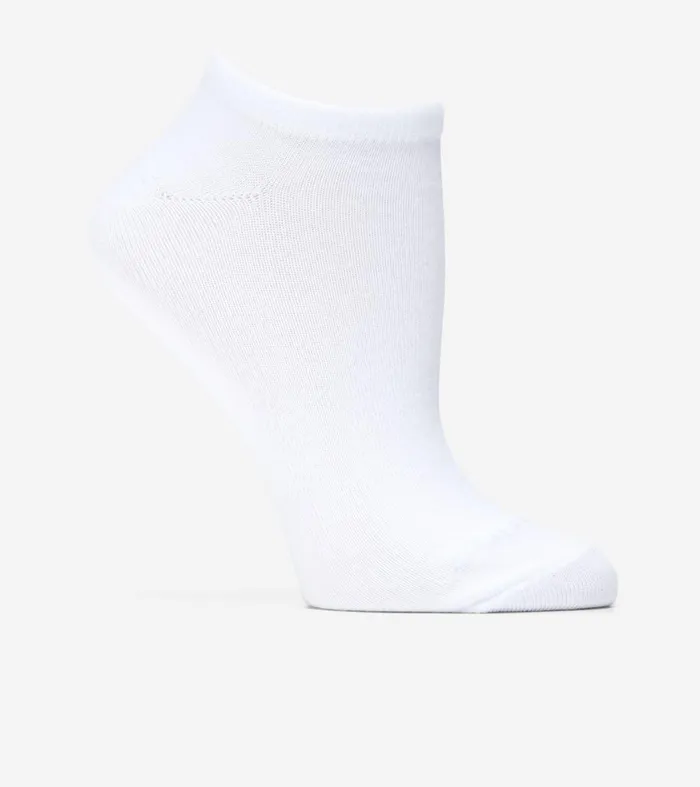 Women 3Pack Solid Soft LowCut Socks Soft Pink Heatherassorted Cole Haan Socks