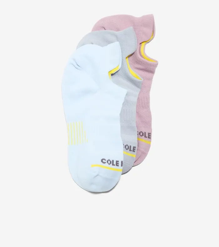 Women 3 Pack ZEROslashGRAND Baselayer Liner Socks Heather Grayassorted Cole Haan Socks