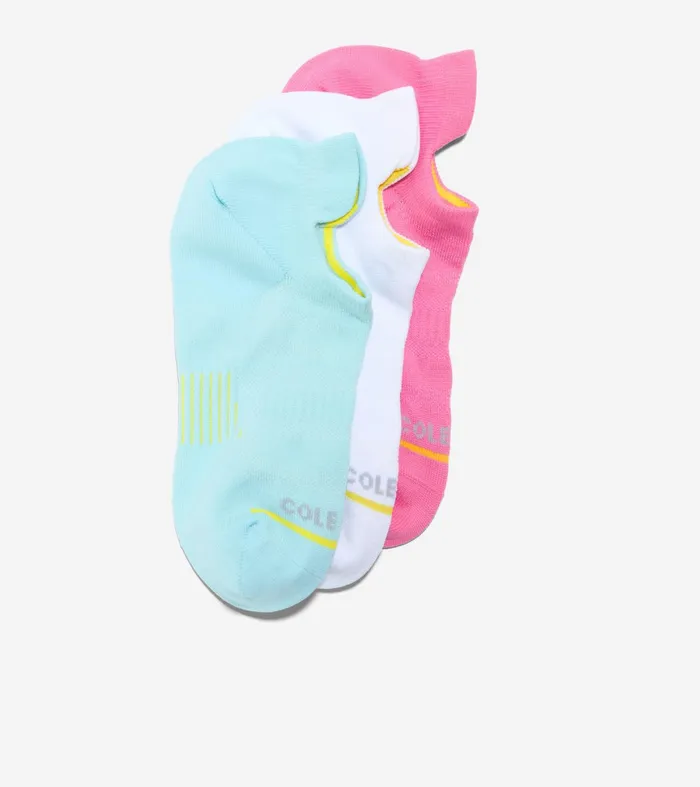 Women 3 Pack ZEROslashGRAND Baselayer Liner Socks Light Blueassorted Cole Haan Socks