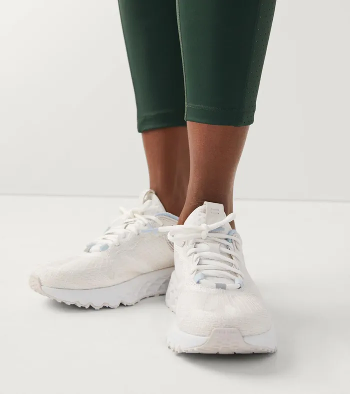 Women 5ZEROslashGRAND Embrostitch Running Shoes Whiteheatherwhite Sand Cole Haan Sneakers