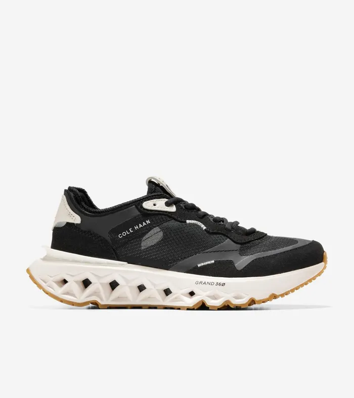 Women 5ZEROslashGRAND Running Shoes Blackivory Cole Haan Sneakers