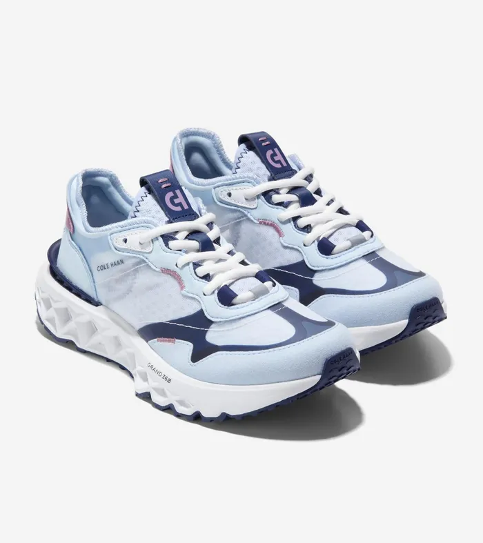 Women 5ZEROslashGRAND Running Shoes Heather Graymauveoptic White Cole Haan Sneakers