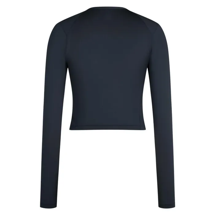 Women Active Long Sleeve Top Deep Olive Greenolive Greenblackgreydark Grey Dark Navy Rapha Archive