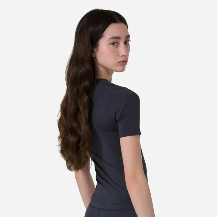 Women Active Tshirt Deep Olive Greenolive Greenblackgreydark Grey Dark Navy Rapha Archive
