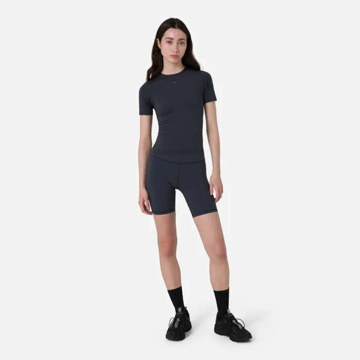 Women Active Tshirt Deep Olive Greenolive Greenblackgreydark Grey Dark Navy Rapha Archive