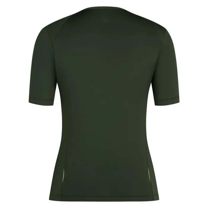 Women Active Tshirt Deep Olive Greenolive Greenblackgreydark Grey Dark Navy Rapha Archive