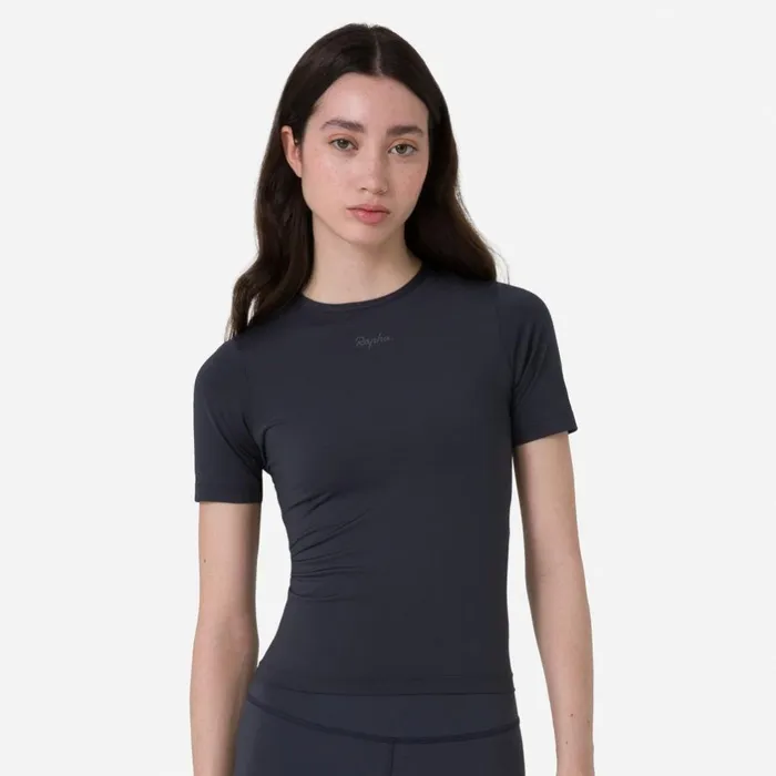 Women Active Tshirt Deep Olive Greenolive Greenblackgreydark Grey Dark Navy Rapha Archive
