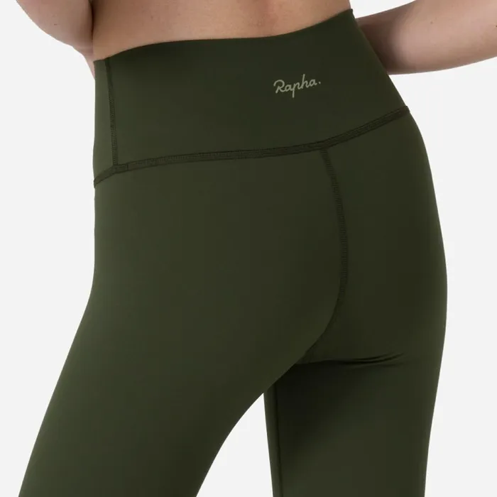 Women Active Tights Deep Olive Greenolive Greenblackgreydark Grey Dark Navy Rapha Archive