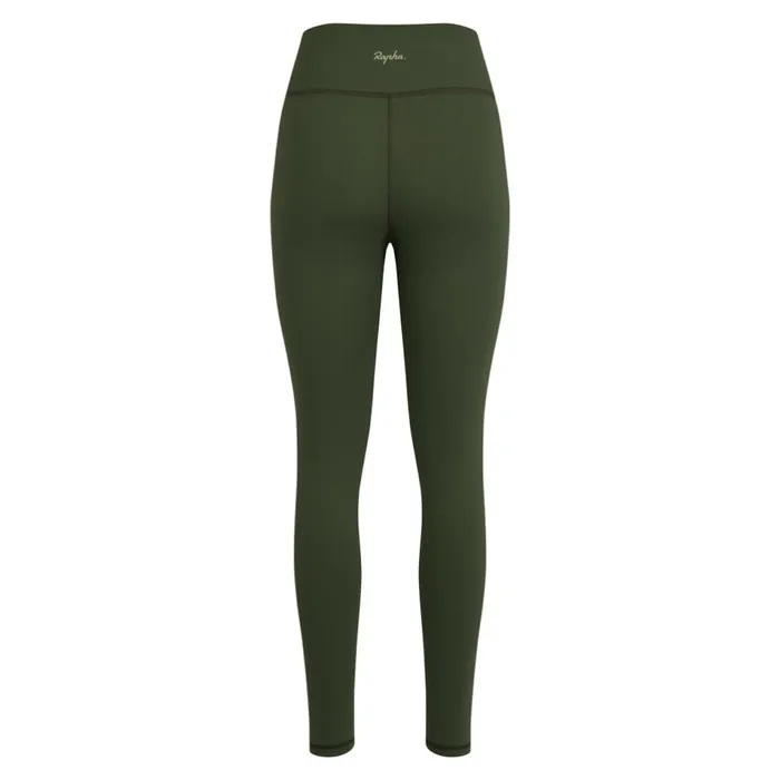 Women Active Tights Deep Olive Greenolive Greenblackgreydark Grey Dark Navy Rapha Archive