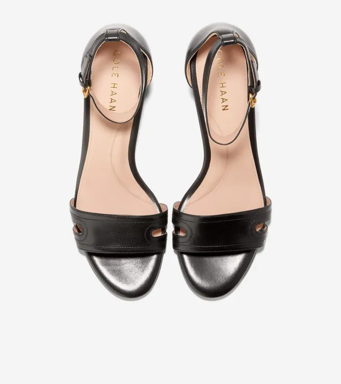 Women Adelaine Sandals Black Cole Haan Heels and Pumps