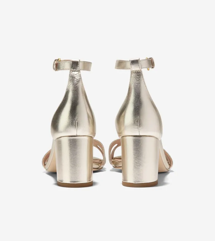 Women Adelaine Sandals Soft Gold Cole Haan Heels and Pumps