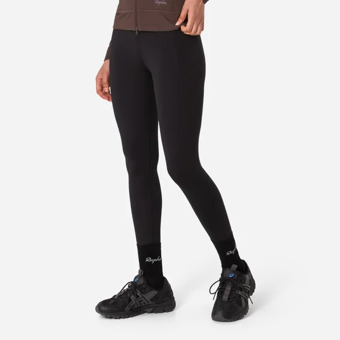 Women All Day Tights Blackgreymulch Licorice Rapha ShortsTrousers and Leggings