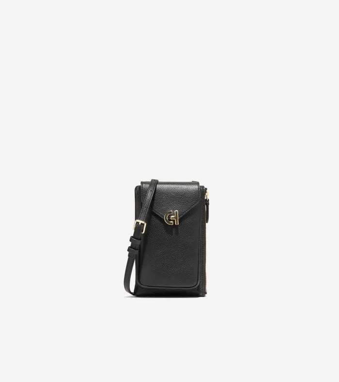 Women AllInOne Flap Crossbody Bag Black Cole Haan Crossbody Bags