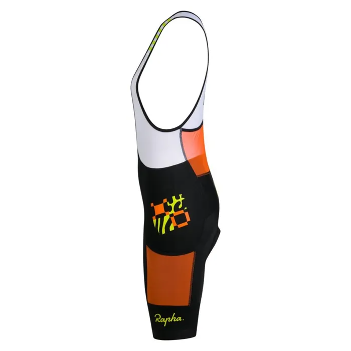 Women Amani Pro Team Training Cargo Bib Shorts Multicolour Rapha Bibs Shorts and Tights