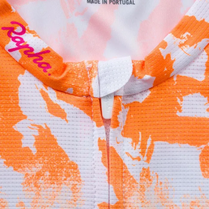 Women AMANI Pro Team Training Jersey Orange Rapha Archive