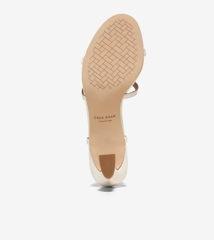 Women Amber Strappy Sandals Ivory Cole Haan Heels and Pumps