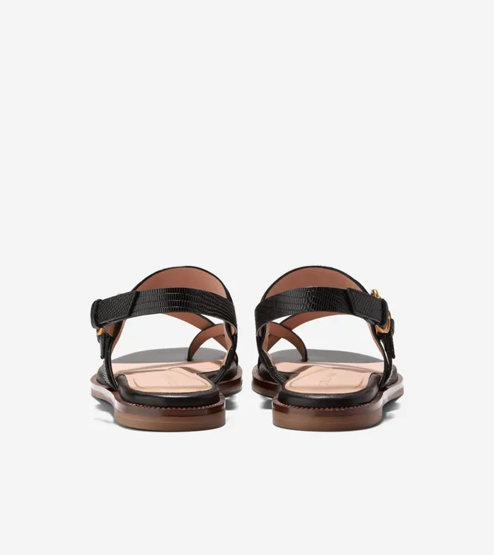 Women Anica Lux Buckle Sandals Black Cole Haan Sandals