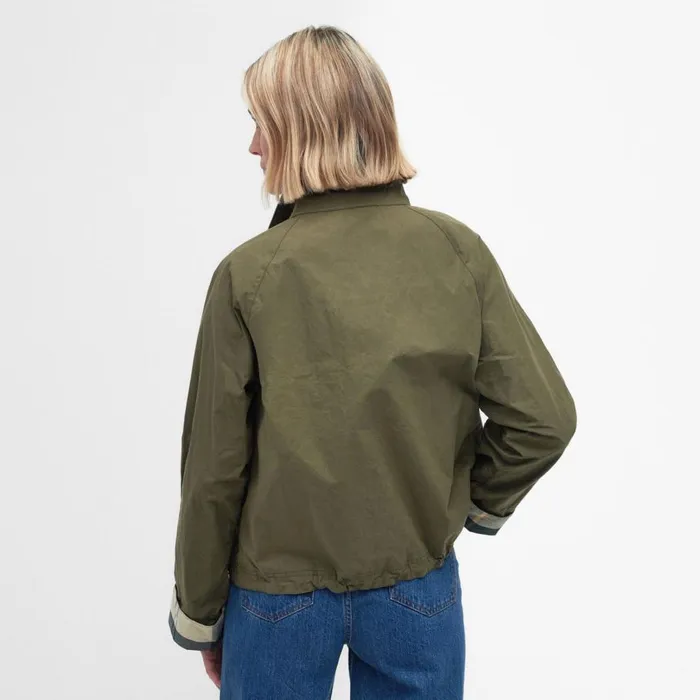 Women Barbourreg Crowdon Showerproof Jacket Dusky Green Orvis Jackets