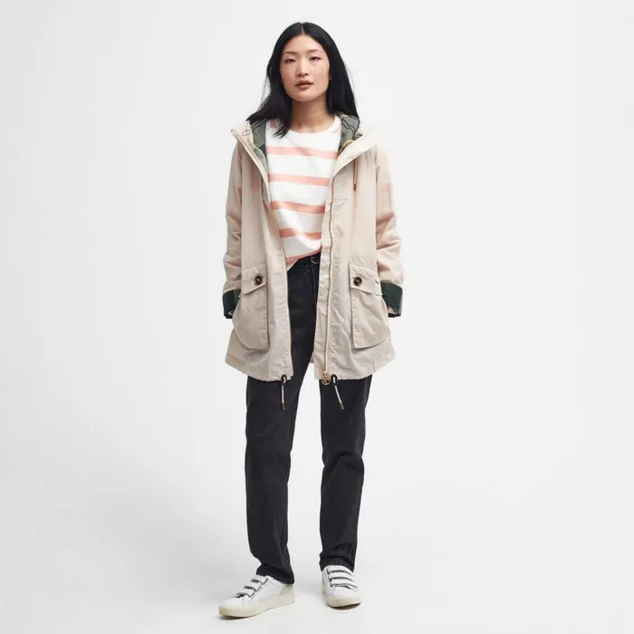 Women Barbourreg Keldy Showerproof Jacket Oatmeal Orvis Jackets