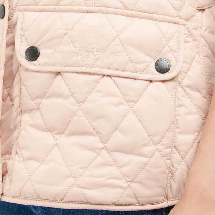 Women Barbourreg Otterburn Gilet Rose Dust Orvis Jackets