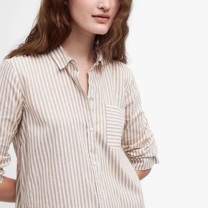 Women Barbourreg Seaglow Dress Tarrin Stripe Orvis Skirts and Dresses