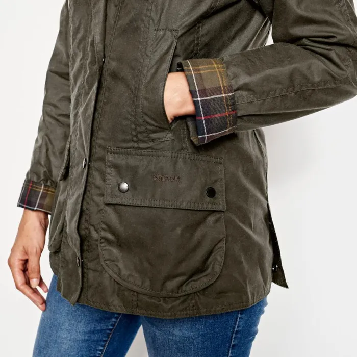 Women Barbourreg Womenrsquos Classic Beadnell Jacket Olive Orvis Jackets