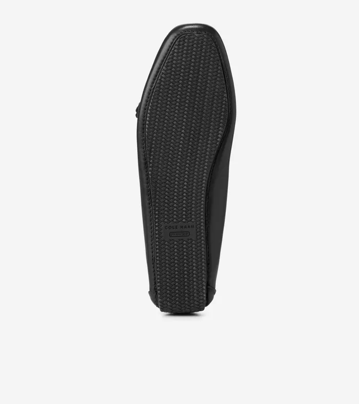 Women Bellport Bow Drivers Black Cole Haan Loafers and Drivers