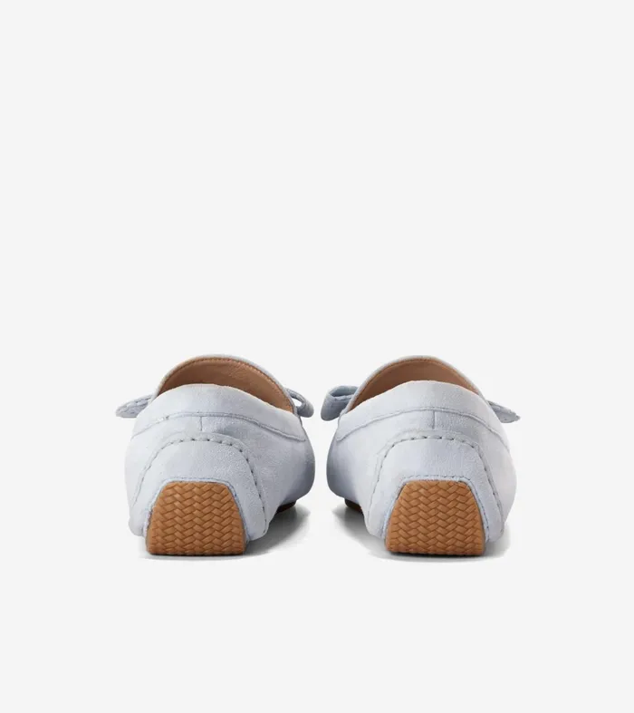 Women Bellport Bow Drivers Heather Blue Cole Haan Loafers and Drivers