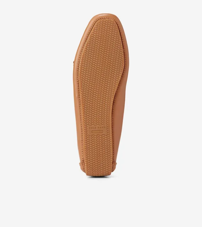 Women Bellport Bow Drivers Pecan Cole Haan Loafers and Drivers