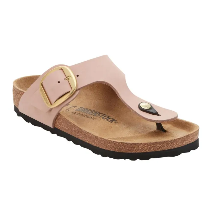 Women Birkenstockreg Gizeh Big Buckle Sandals Soft Pink Cd Orvis Sandals