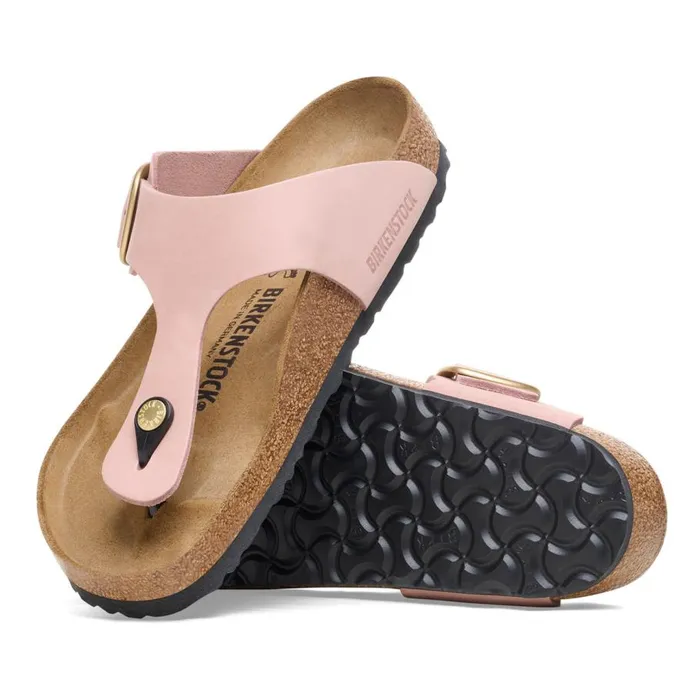 Women Birkenstockreg Gizeh Big Buckle Sandals Soft Pink Cd Orvis Sandals