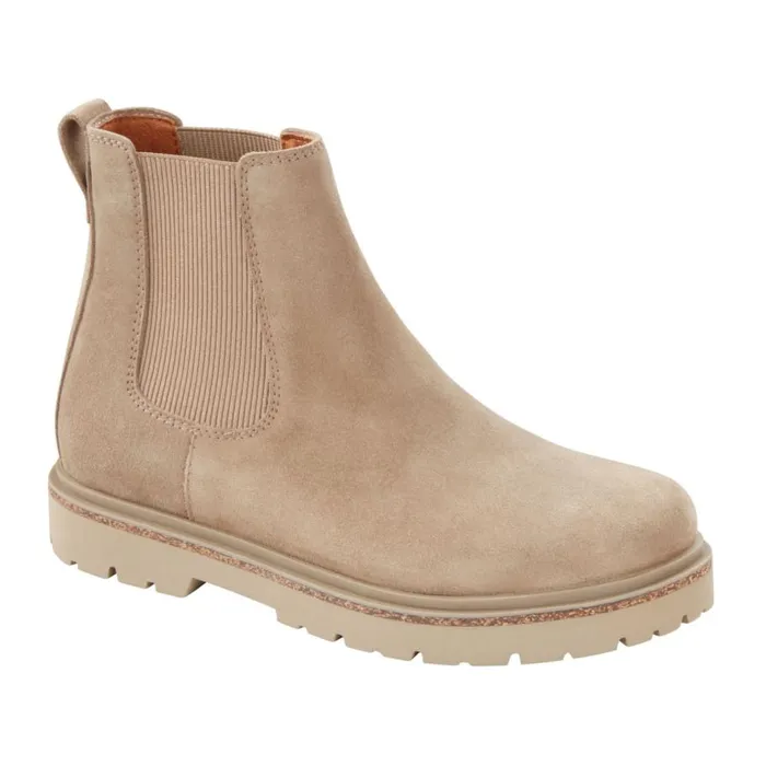 Women Birkenstockreg Highwood Deep Blue Chelsea Boots Taupe Orvis Boots