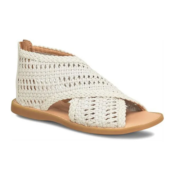 Women Bornreg Iwa Mac Sandals Cream Orvis Sandals