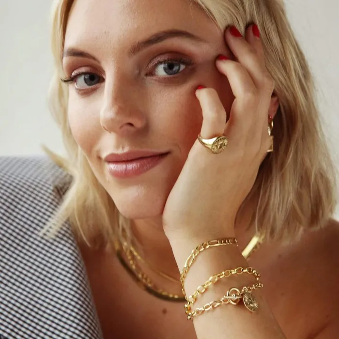 Women Bracelet Layering Sets Daisy London Jewellery Goddess Triple Bracelet Stack