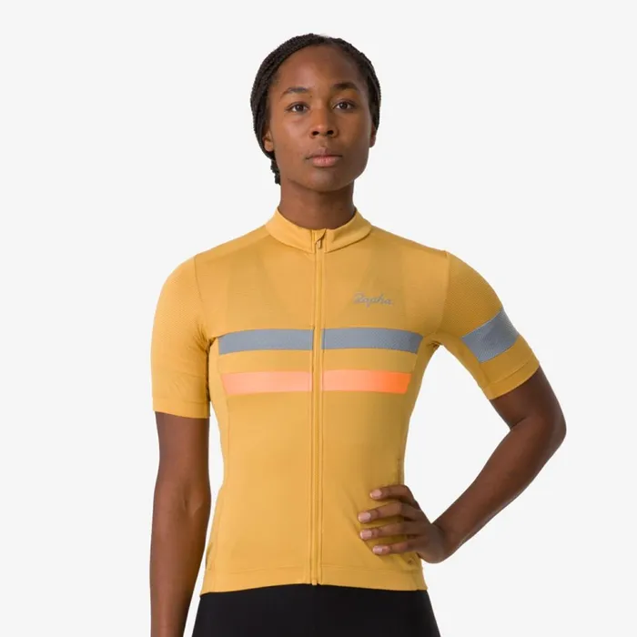 Women Brevet Lightweight Jersey Dark Navyhighvis Pinkwhiteultramarinedeep Indigodusted Lilacwhitegold Fluorescent Coral Rapha Archive